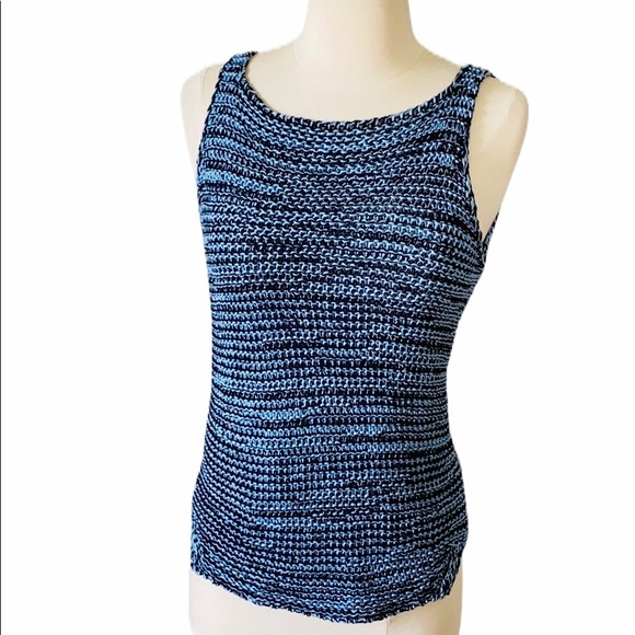 Zara Tops - NWT Zara Knit Tank Top Size Small Blue